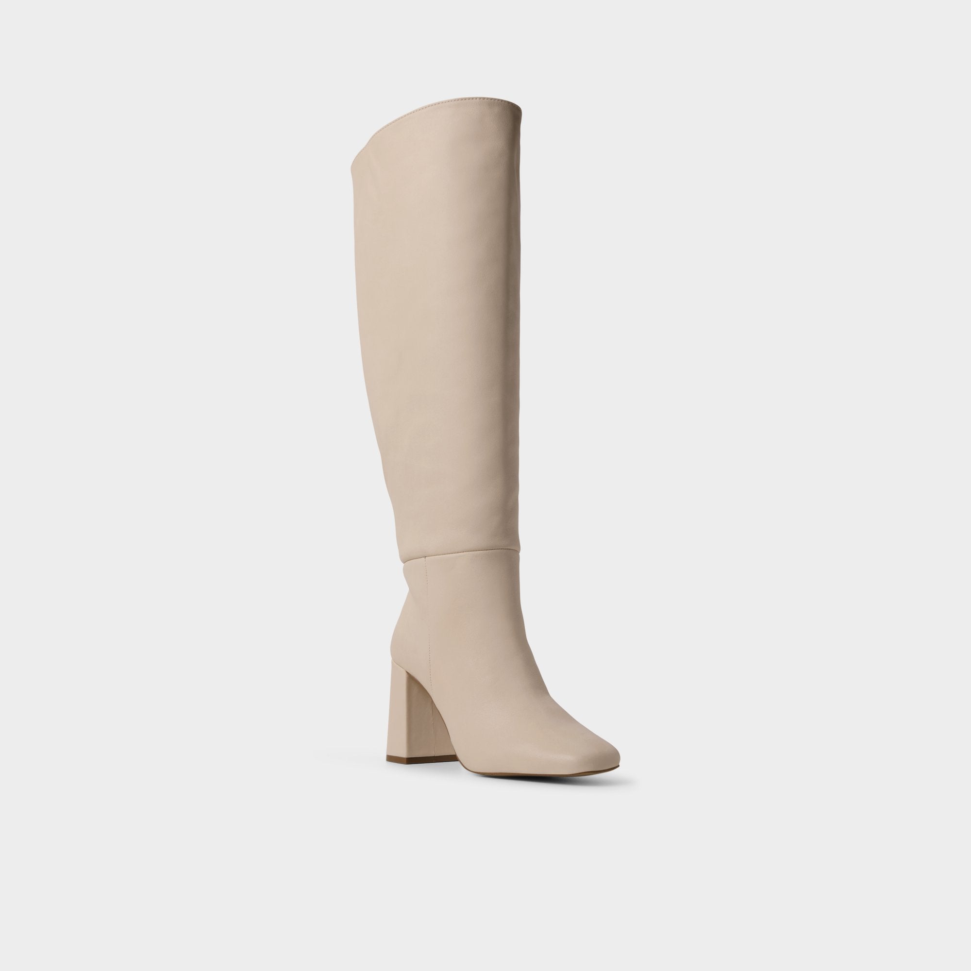 Helana in Wc Cream - Knee-high boot, Block heel | Aldo online