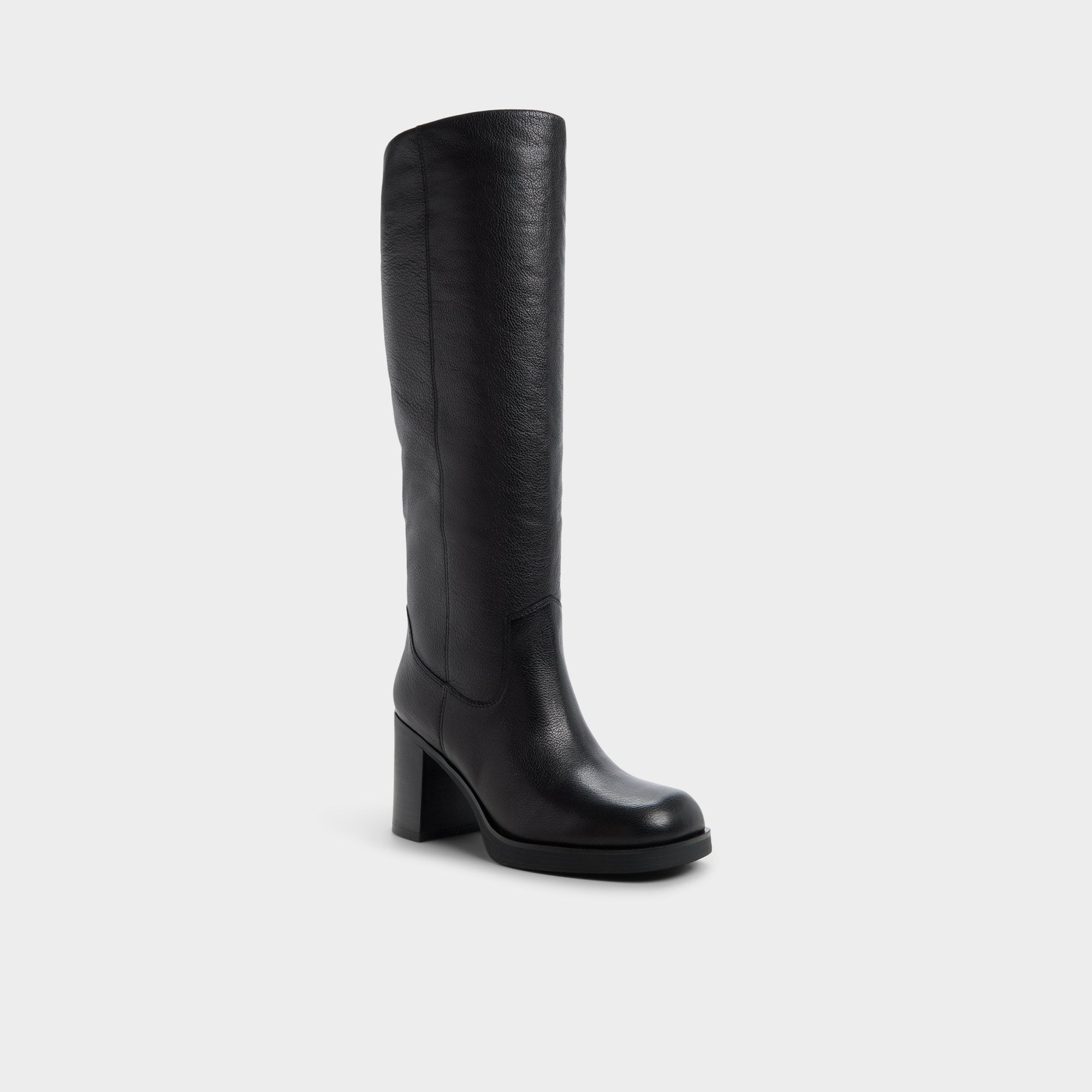 Juny in Black - Knee-high boot, Platform | Aldo outlet