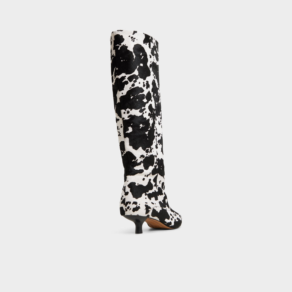 Everose in White Black - Knee-high boot, Kitten heel | Aldo on sale