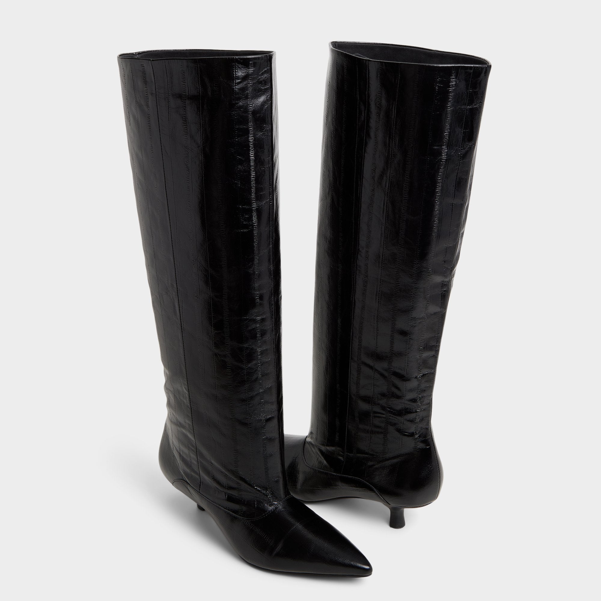 Everose in Black - Knee-high boot, Kitten heel | Aldo for sale