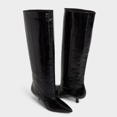 Everose in Black - Knee-high boot, Kitten heel | Aldo for sale