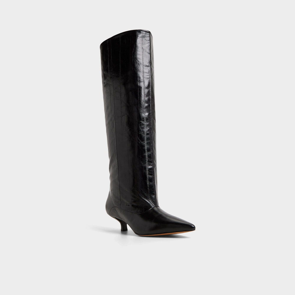 Everose in Black - Knee-high boot, Kitten heel | Aldo for sale