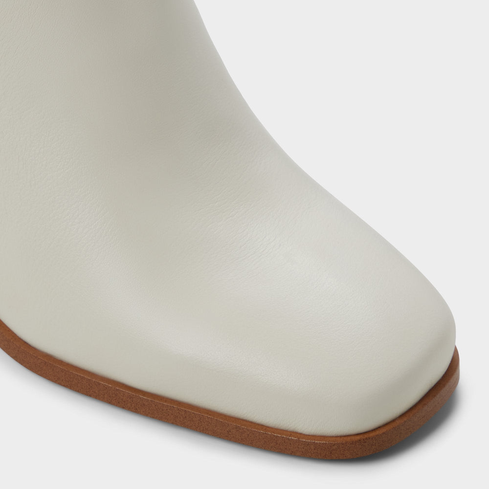 Elyze in White Bone - Knee-high boot, Block heel | Aldo online