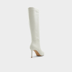 Laroche White/Bone Women's Tall Boots - Knee-high boot, Stiletto heel | Aldo for sale