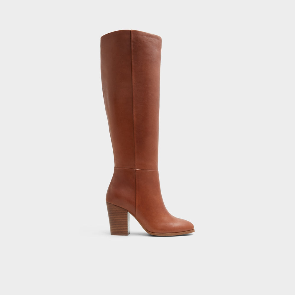 Belide Cognac Women's Tall Boots - Knee-high boot, Brown | Aldo online