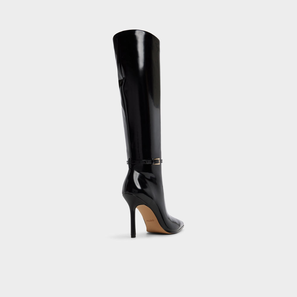 Maellie in Black - Knee-high boot, Stiletto heel | Aldo outlet