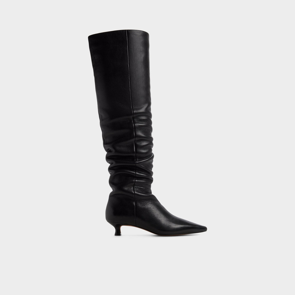 Muttsee Black Women's Tall Boots - Over-the-knee boot, Kitten heel | Aldo on sale