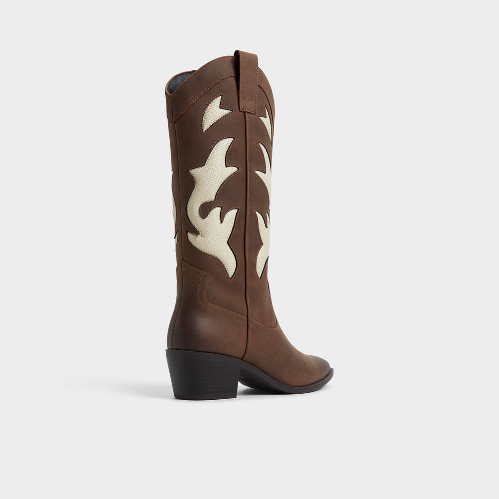 Nebraska Royal Brown Women's Western - Mid-calf western boot | Aldo online