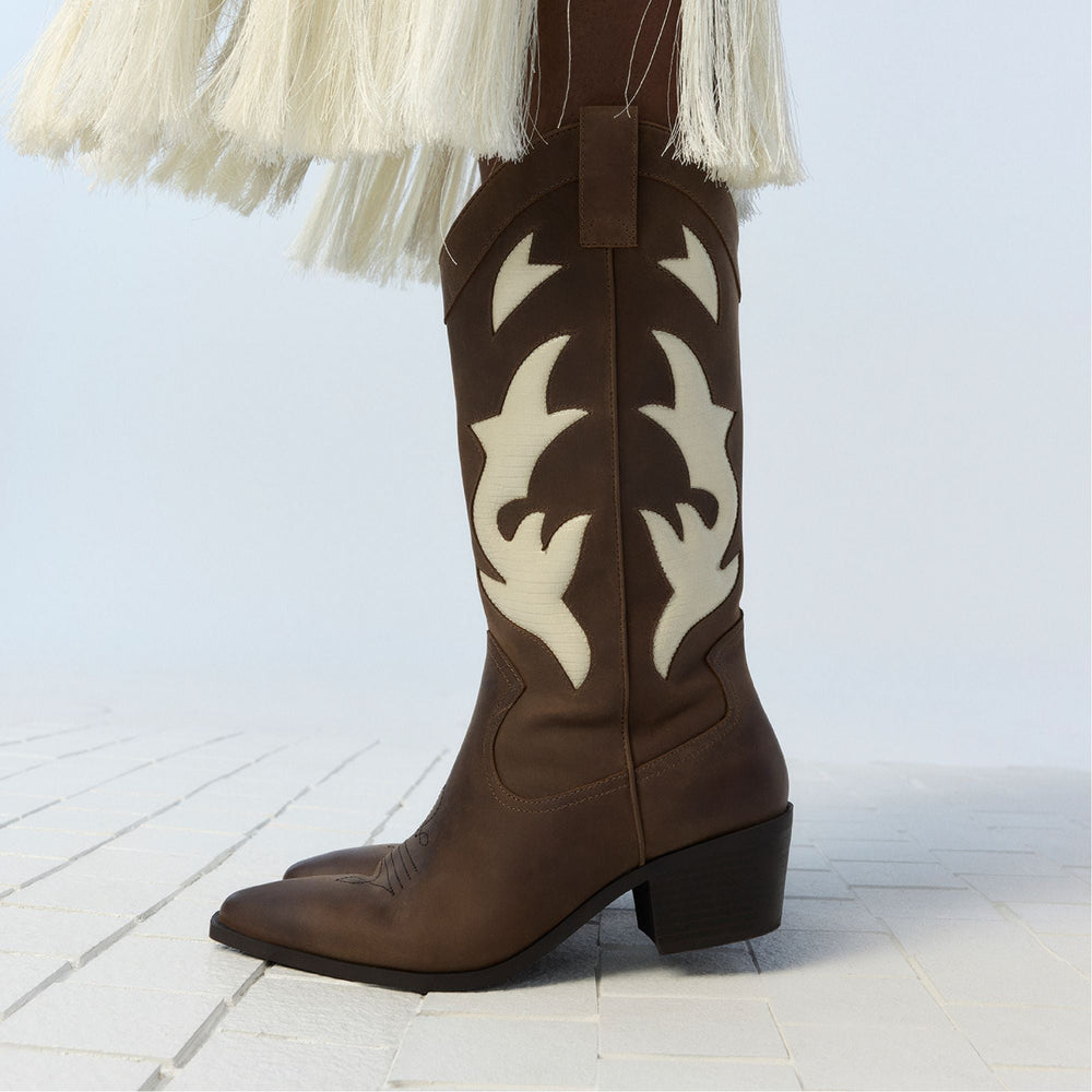 Nebraska Royal Brown Women's Western - Mid-calf western boot | Aldo online