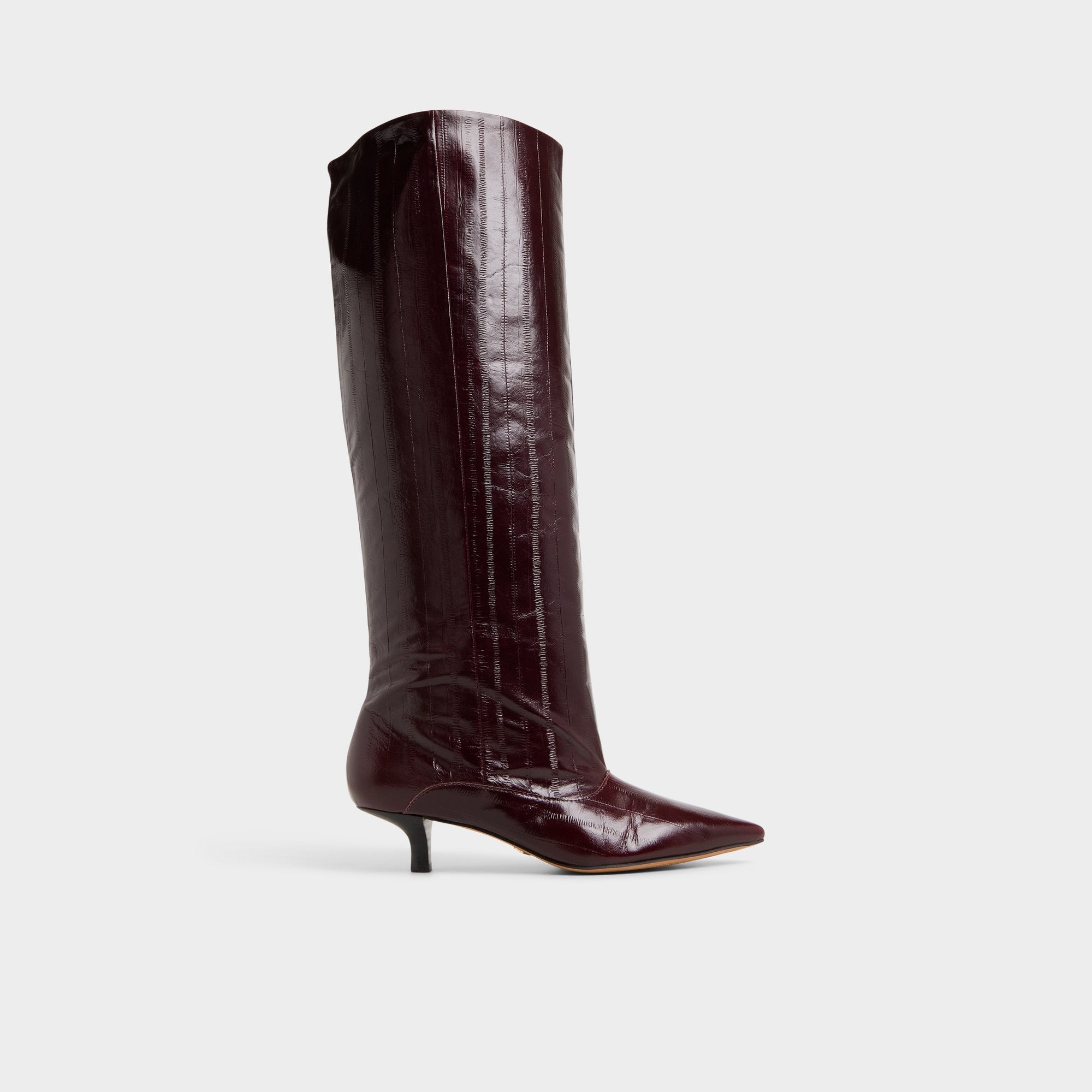 Everose in Bordo - Knee-high boot, Kitten heel | Aldo outlet