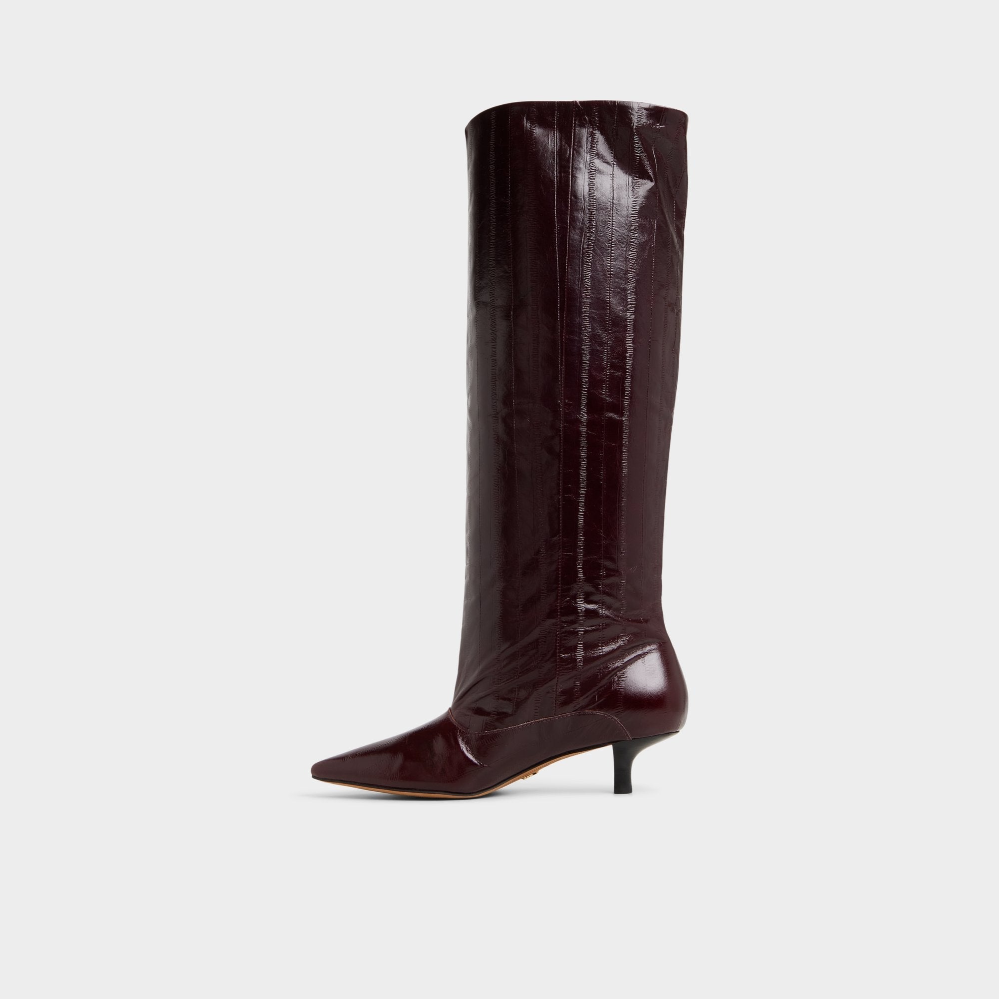 Everose in Bordo - Knee-high boot, Kitten heel | Aldo outlet