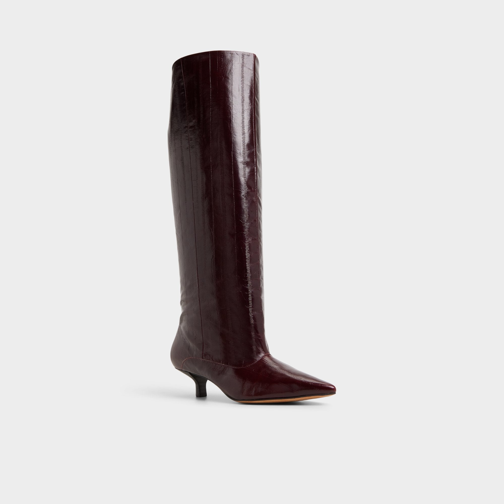 Everose in Bordo - Knee-high boot, Kitten heel | Aldo outlet