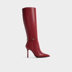 Maellie in Dark Red - Knee-high boot, Stiletto heel | Aldo sale