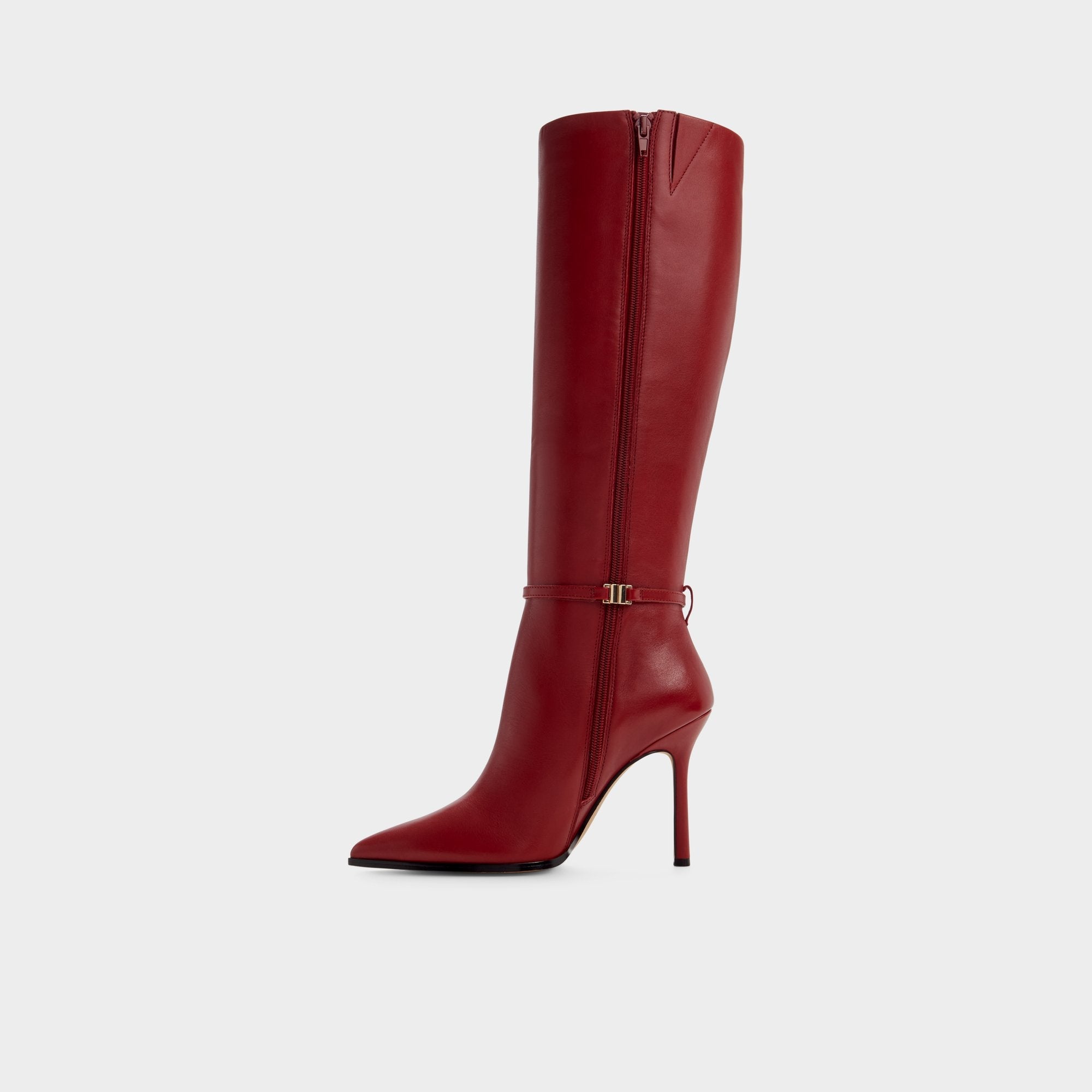 Maellie in Dark Red - Knee-high boot, Stiletto heel | Aldo sale