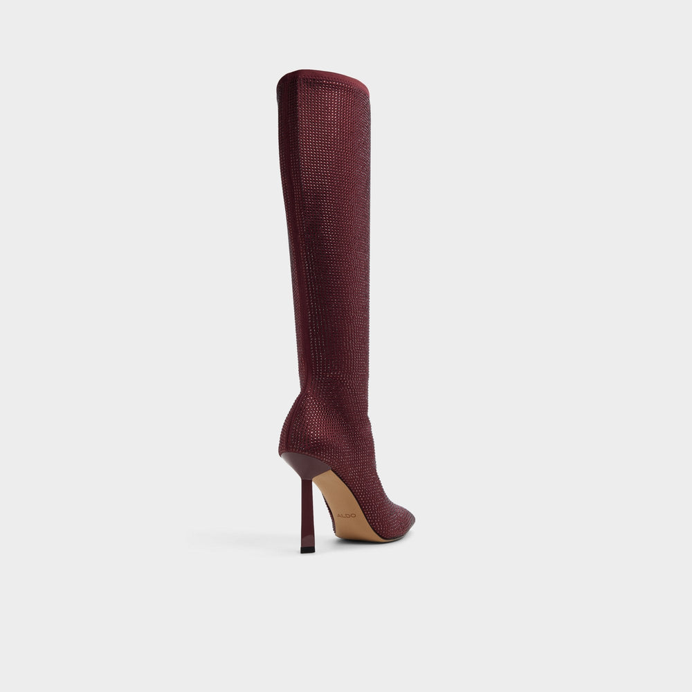 Innez in Bordo - Knee-high boot, Stiletto heel | Aldo outlet