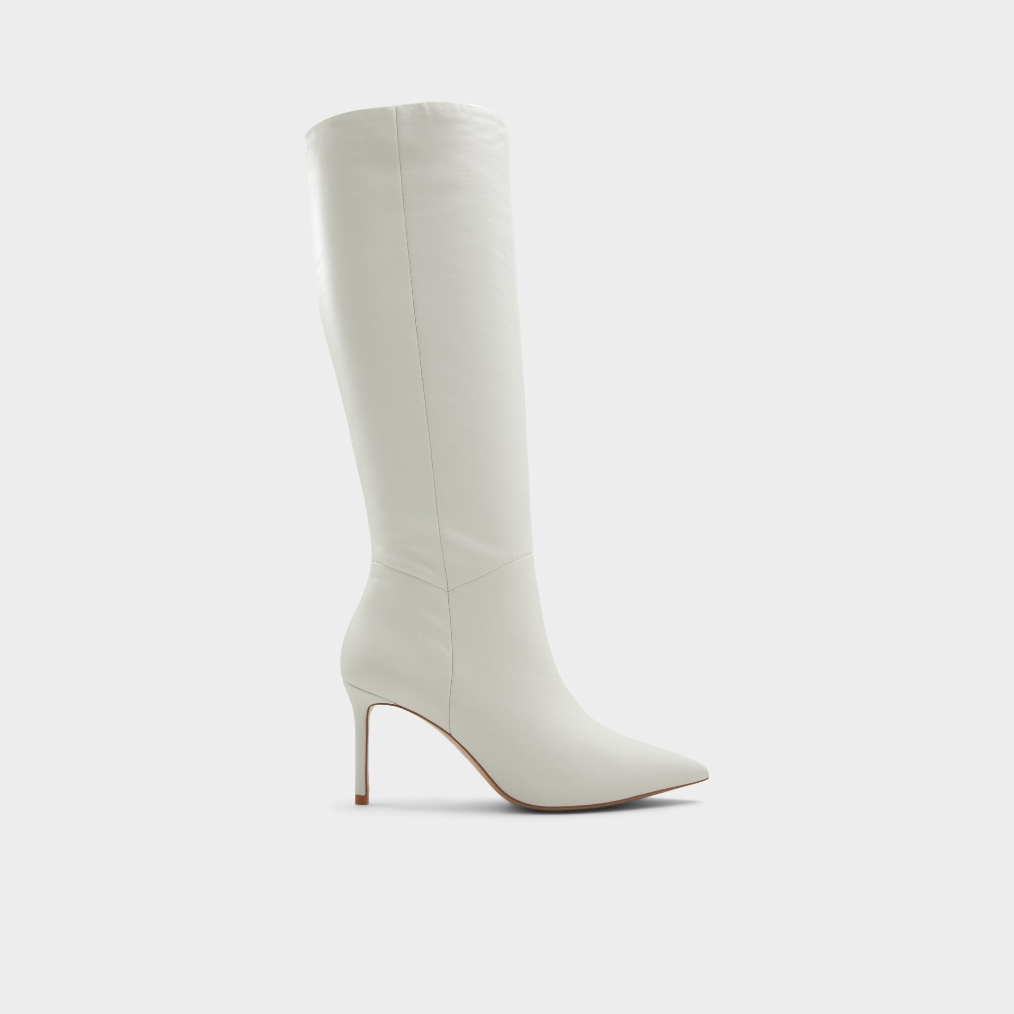 Laroche-wc White/Bone Women's Tall Boots - Knee-high boot, Stiletto heel | Aldo online