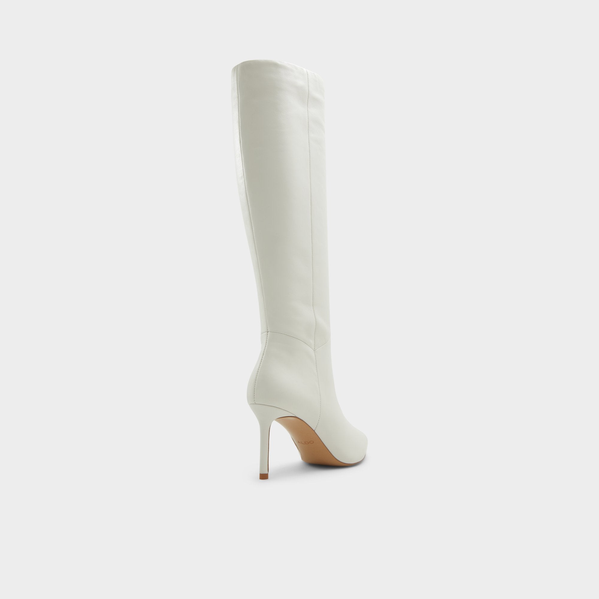 Laroche-wc White/Bone Women's Tall Boots - Knee-high boot, Stiletto heel | Aldo online