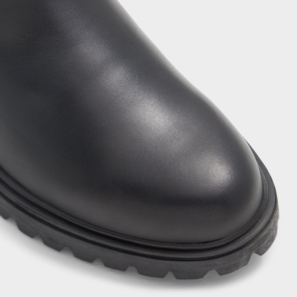 Adalitlan Black Women's Casual boots - Chelsea boot, Lug sole | Aldo for sale