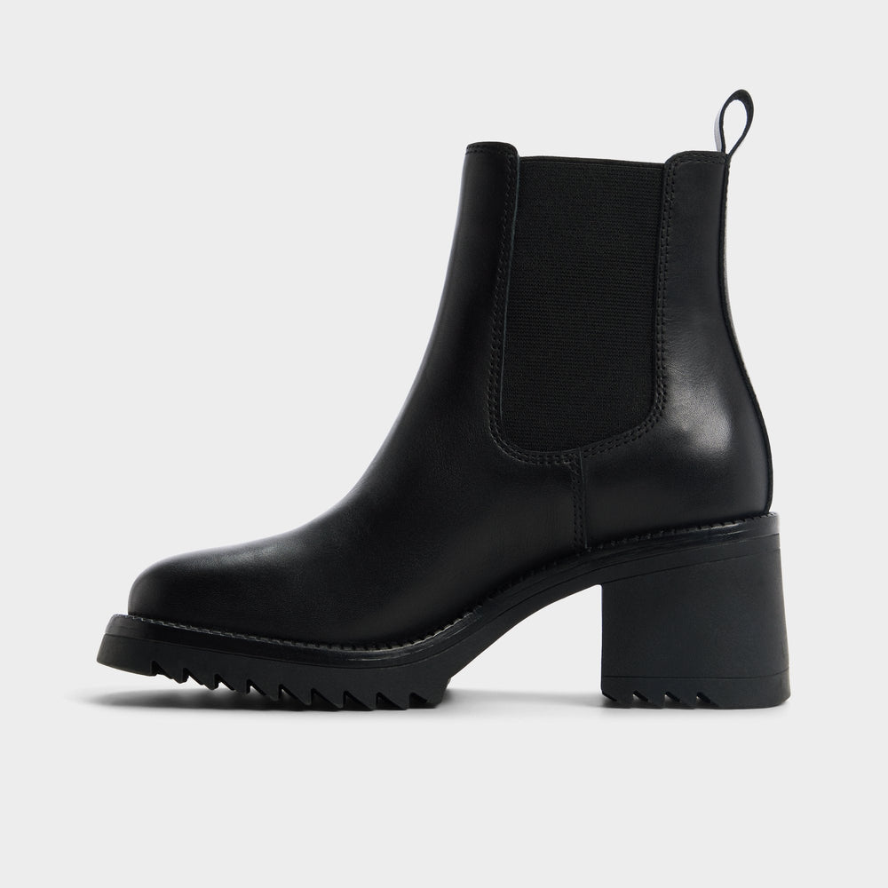 Anneliese in Black - Chelsea boot, Lug sole | Aldo outlet