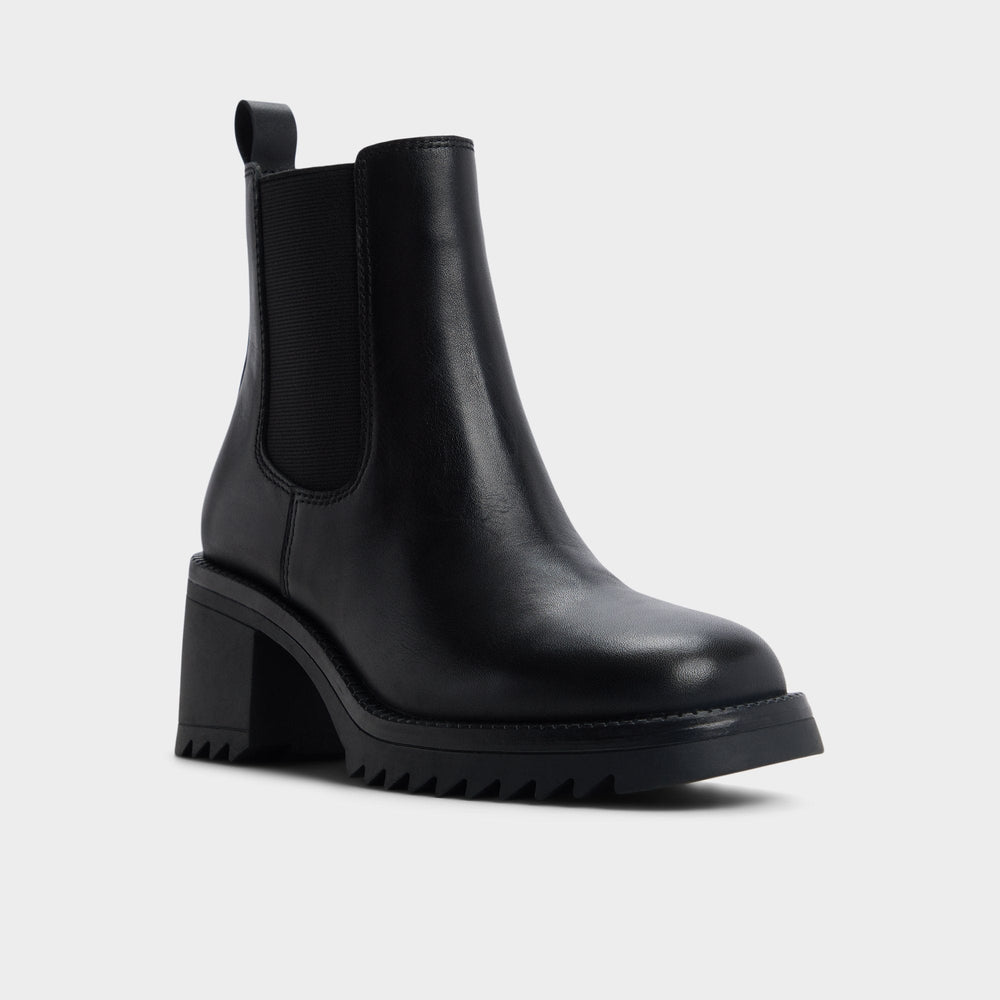 Anneliese in Black - Chelsea boot, Lug sole | Aldo outlet