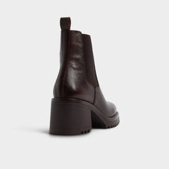 Anneliese in Medium Brown - Chelsea boot, Lug sole | Aldo sale