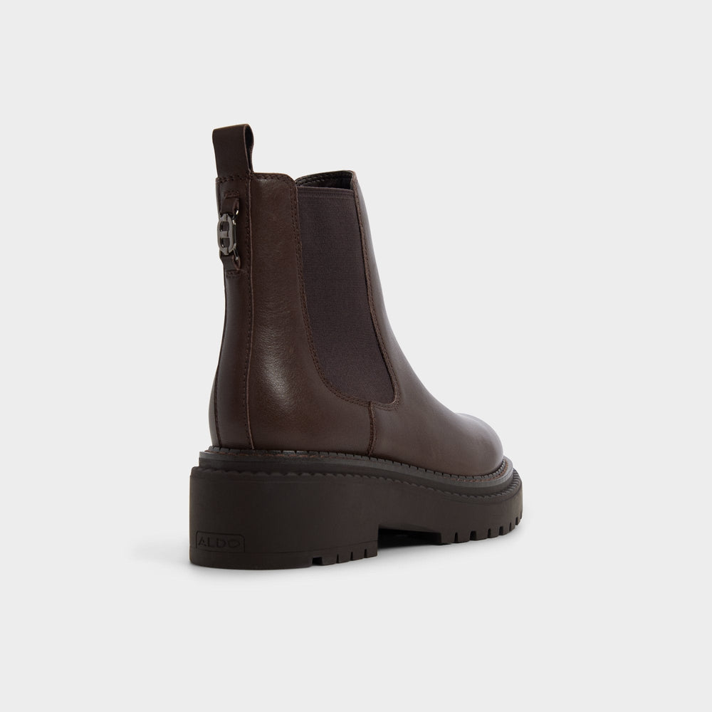 Bestina in Dark Brown - Chelsea boot, Lug sole | Aldo on sale