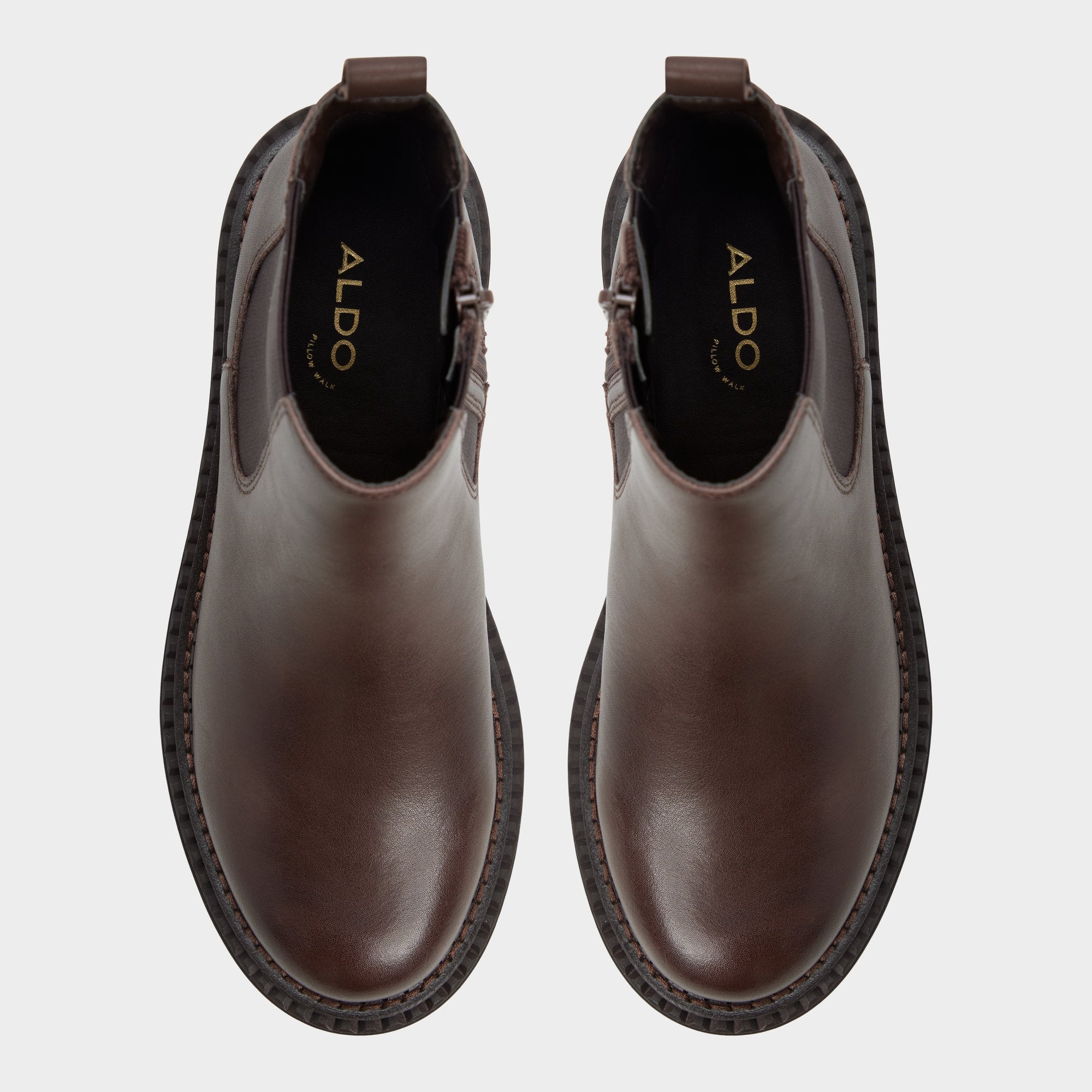 Bestina in Dark Brown - Chelsea boot, Lug sole | Aldo on sale