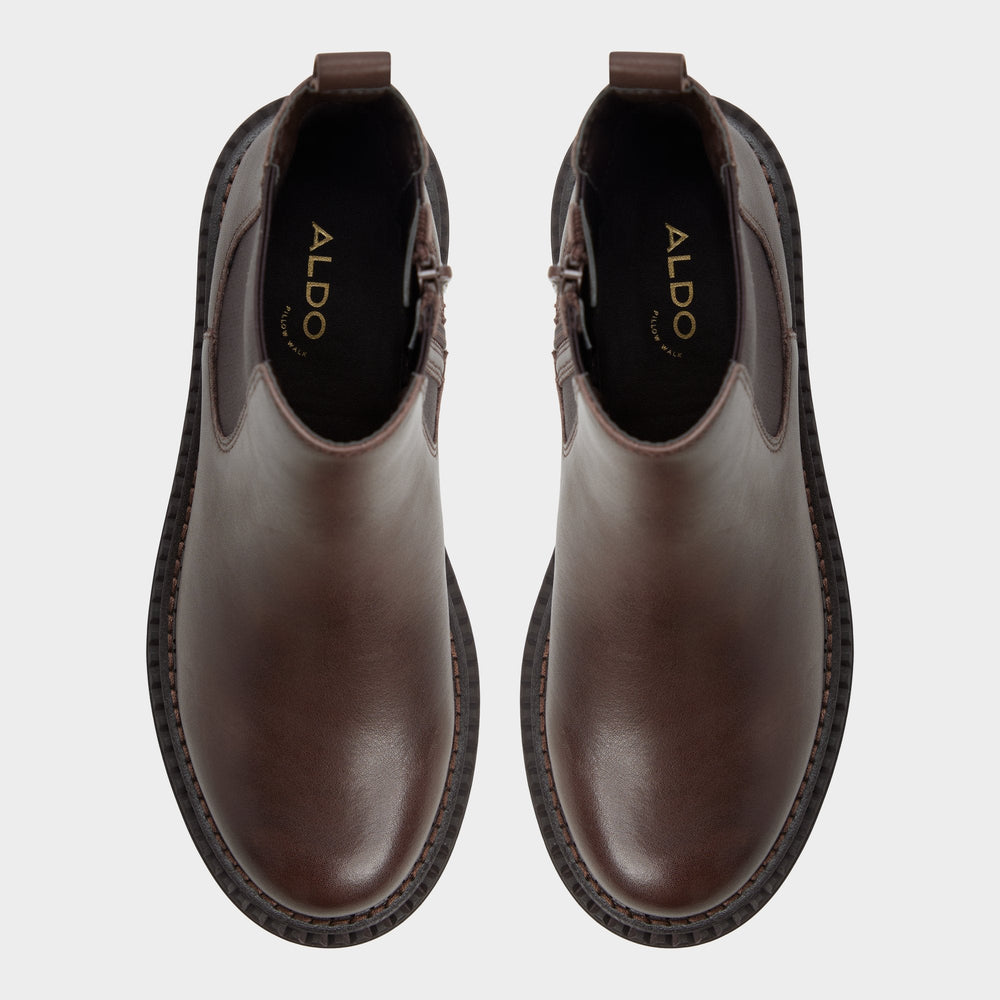 Bestina in Dark Brown - Chelsea boot, Lug sole | Aldo on sale