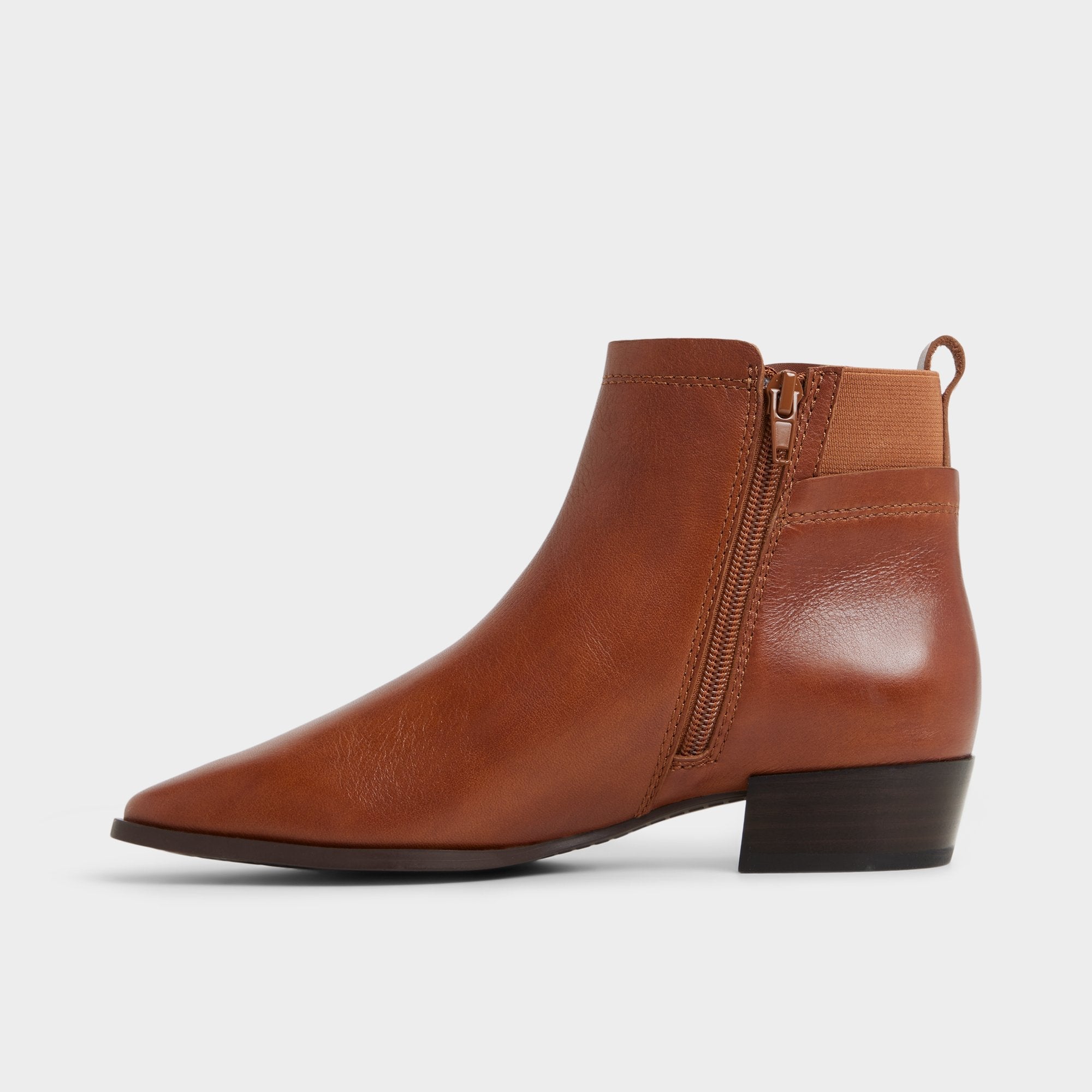 Raneldar in Medium Brown - Chelsea boot, Block heel | Aldo sale