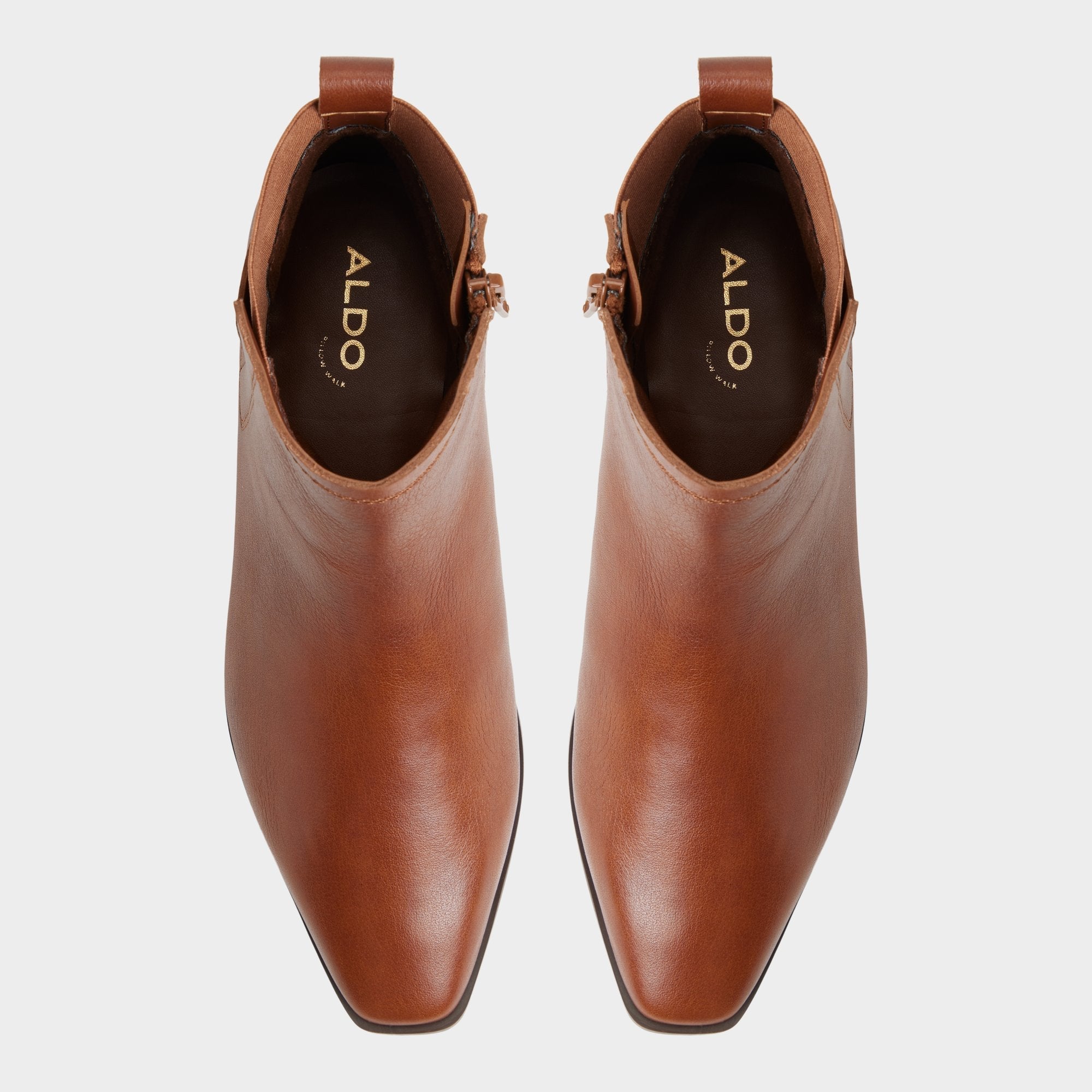 Raneldar in Medium Brown - Chelsea boot, Block heel | Aldo sale