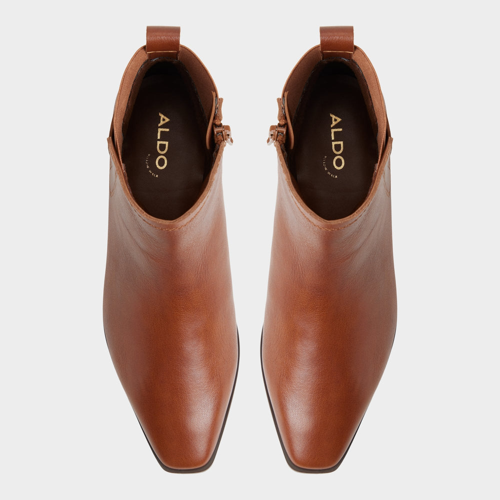 Raneldar in Medium Brown - Chelsea boot, Block heel | Aldo sale