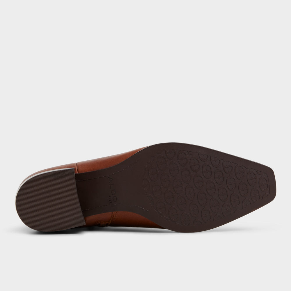 Raneldar in Medium Brown - Chelsea boot, Block heel | Aldo sale