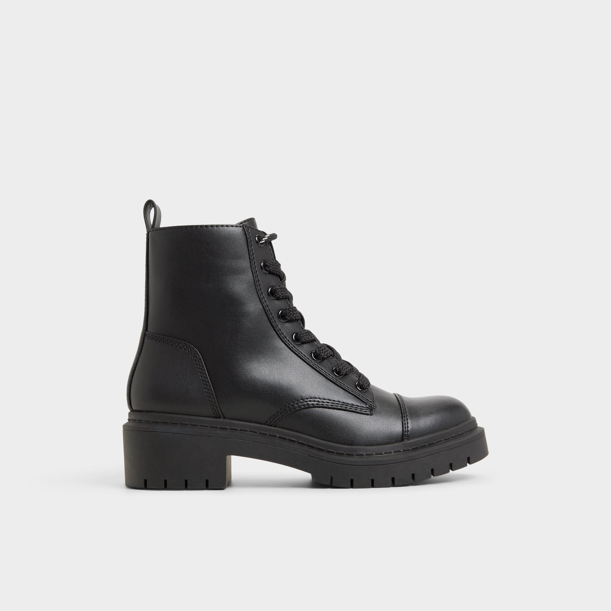 Goer Black Women's Casual boots - Combat ankle boot, Lug sole | Aldo sale