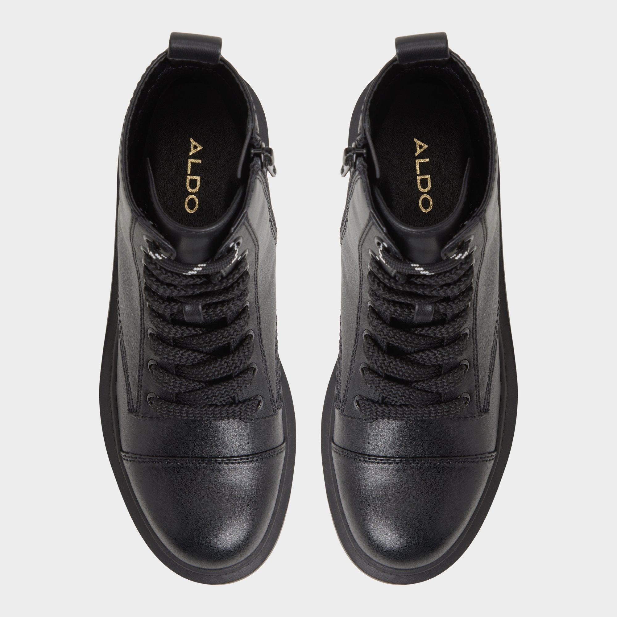 Goer Black Women's Casual boots - Combat ankle boot, Lug sole | Aldo sale
