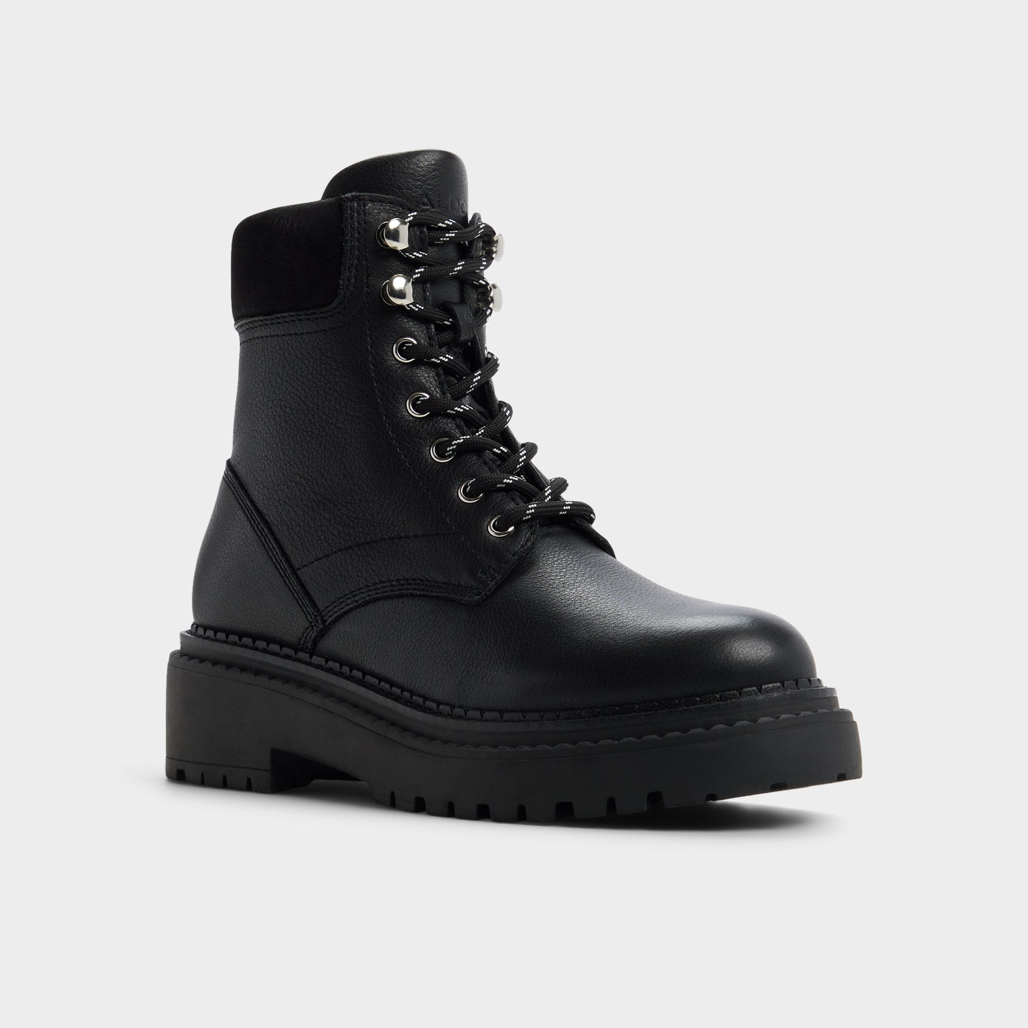 Lewellan in Black - Hiking boot, Lug sole | Aldo online