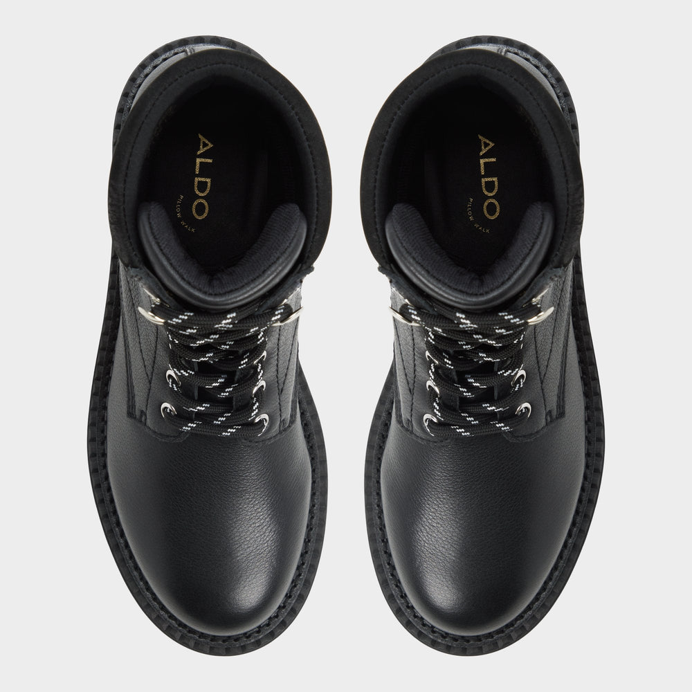 Lewellan in Black - Hiking boot, Lug sole | Aldo online
