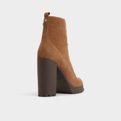 Rebelliously in Light Brown - Combat ankle boot, Lug sole | Aldo outlet