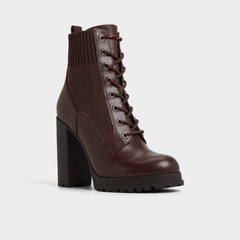 Rebellious in Other Brown - Combat ankle boot, Lug sole | Aldo on sale
