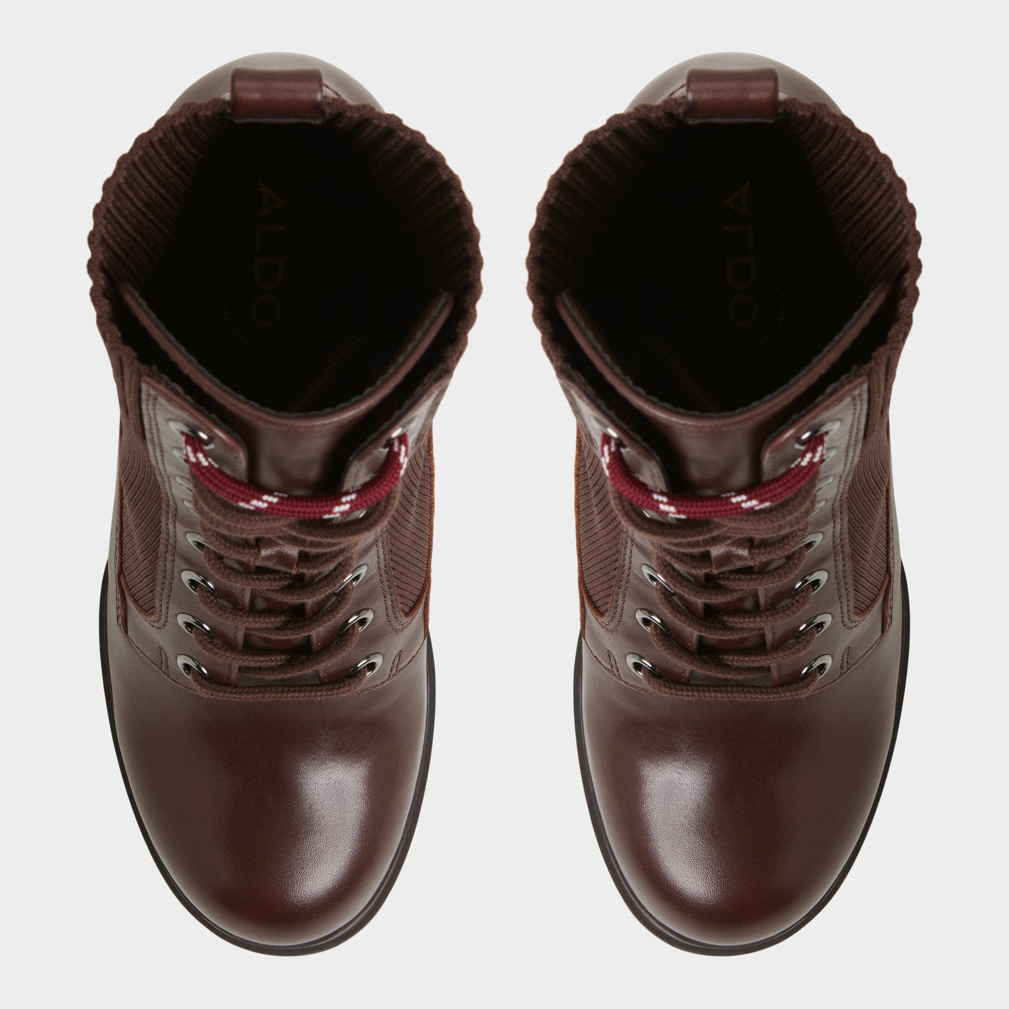 Rebellious in Other Brown - Combat ankle boot, Lug sole | Aldo on sale
