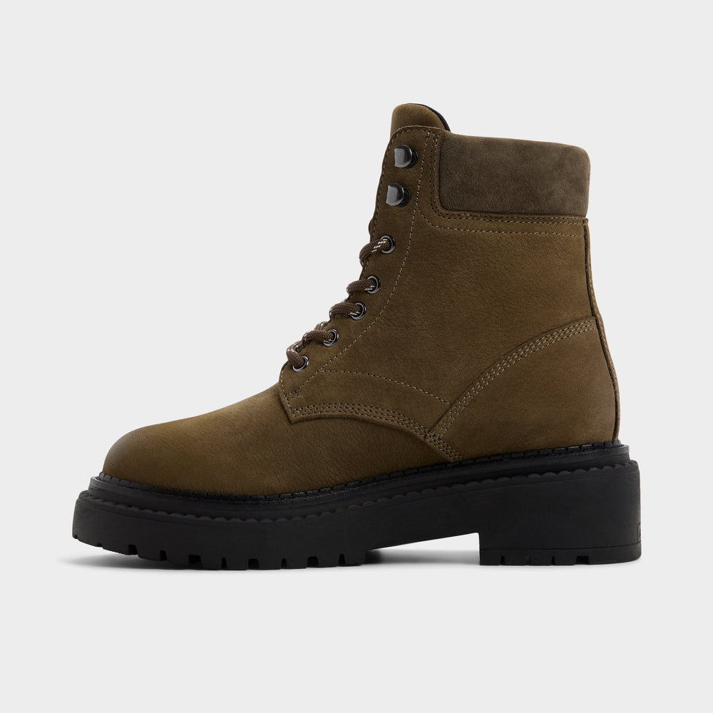 Lewellan in Dark Green - Hiking boot, Lug sole | Aldo for sale