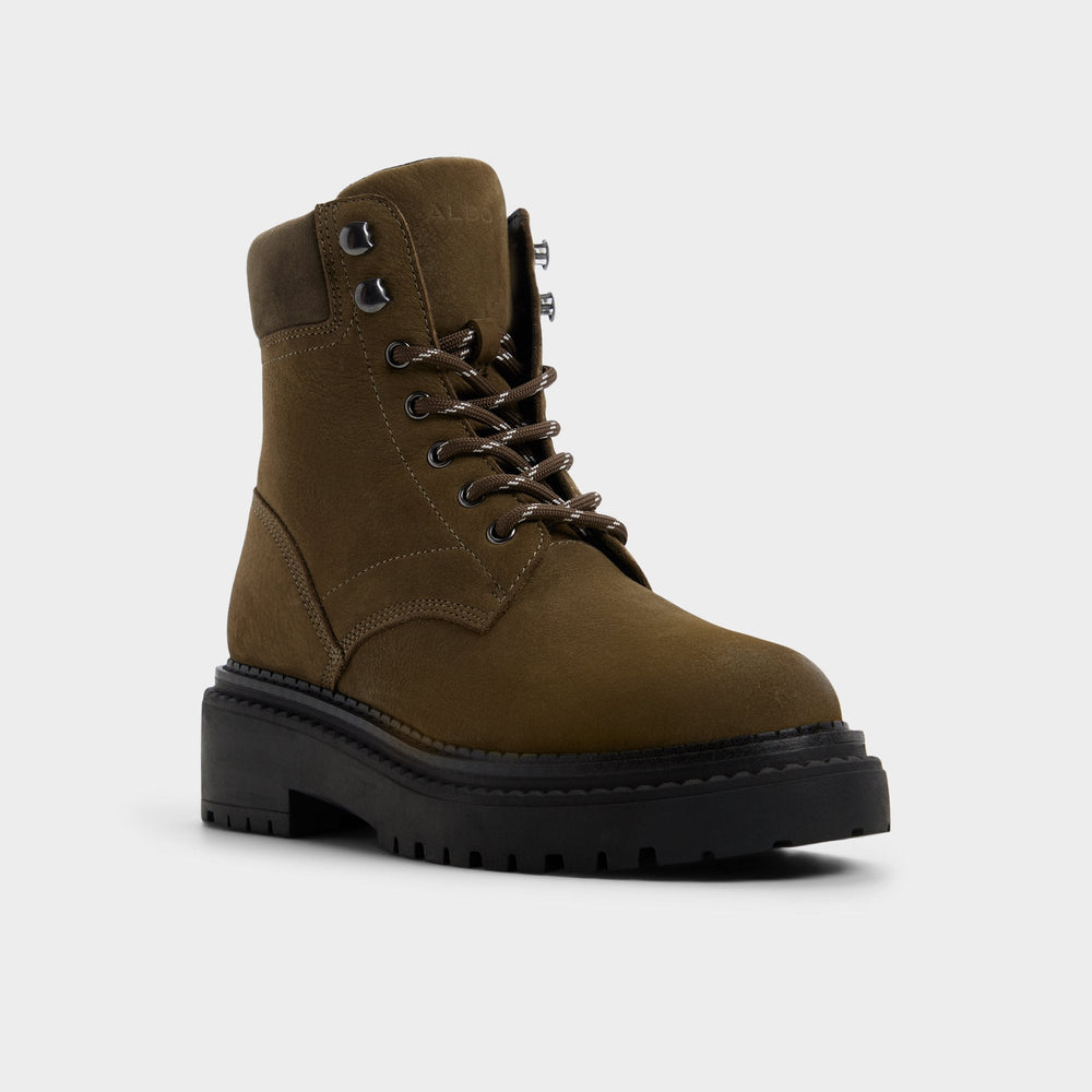 Lewellan in Dark Green - Hiking boot, Lug sole | Aldo for sale