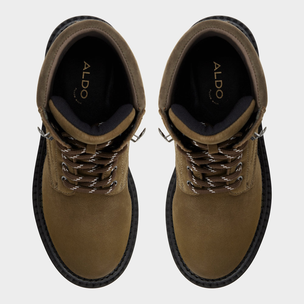 Lewellan in Dark Green - Hiking boot, Lug sole | Aldo for sale