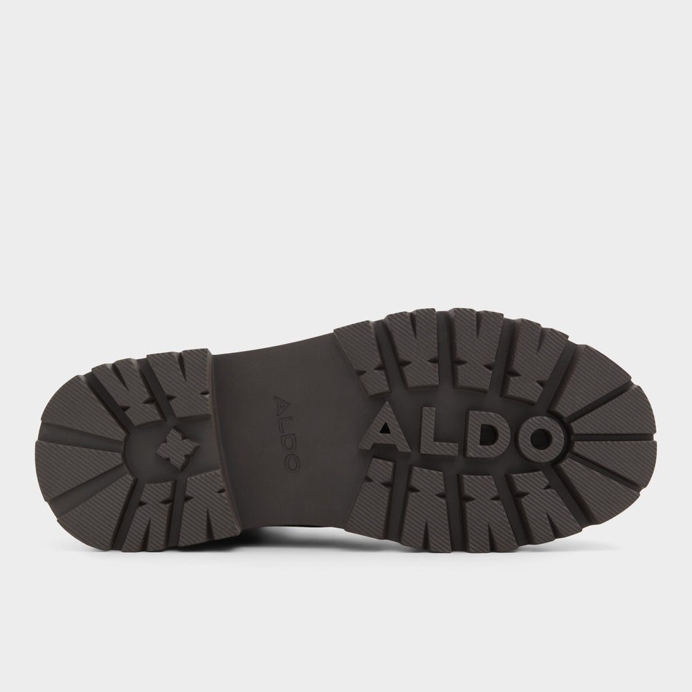 Talaleryknit Brown Overflow Women's Combat boots - Combat ankle boot, Brown | Aldo outlet