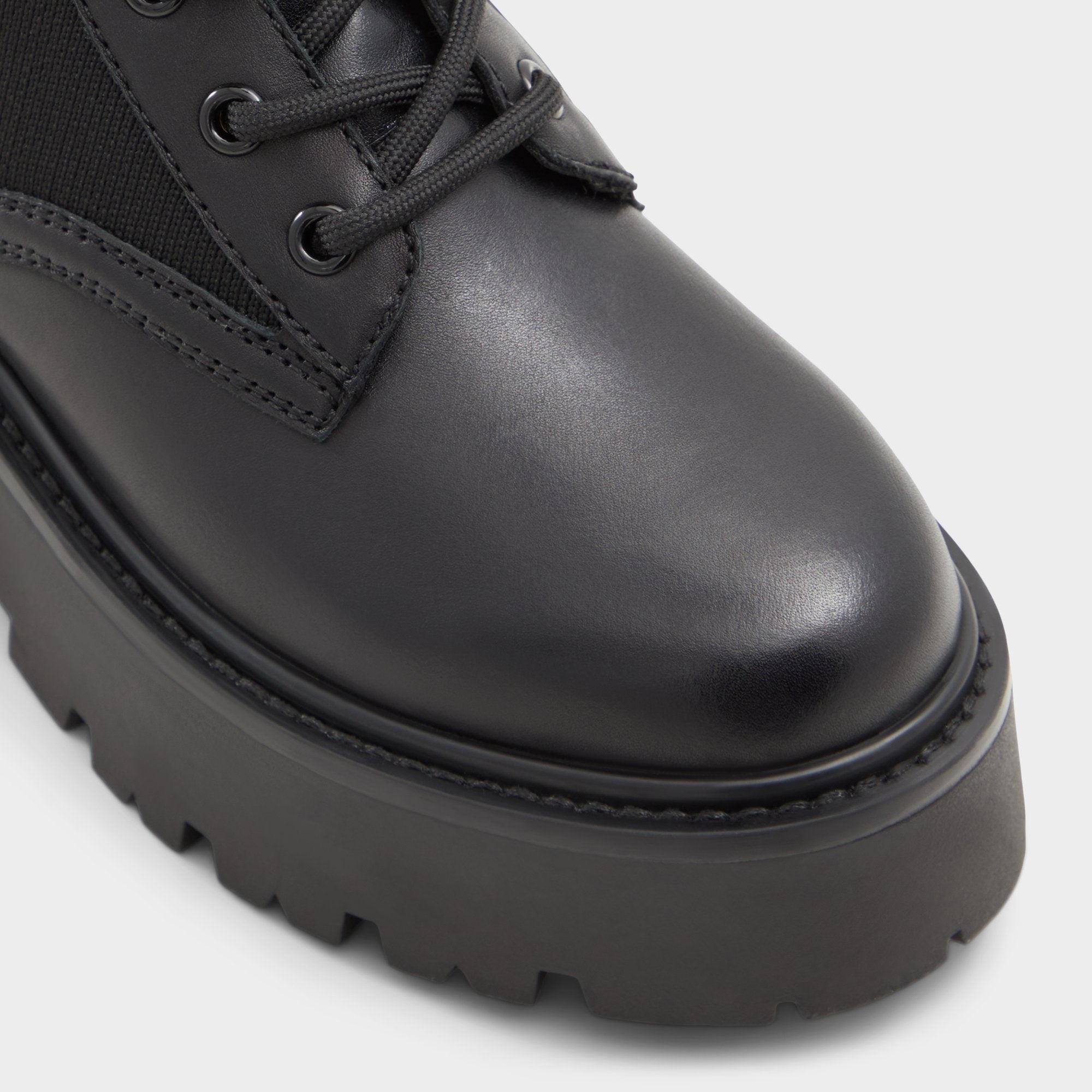 Talaleryknit Black Women's Combat boots - Combat ankle boot, Black | Aldo sale