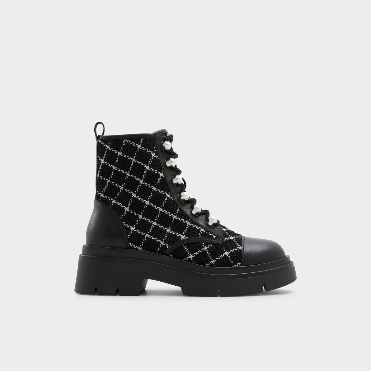 Marthia in Other Black - Combat ankle boot, Black | Aldo on sale