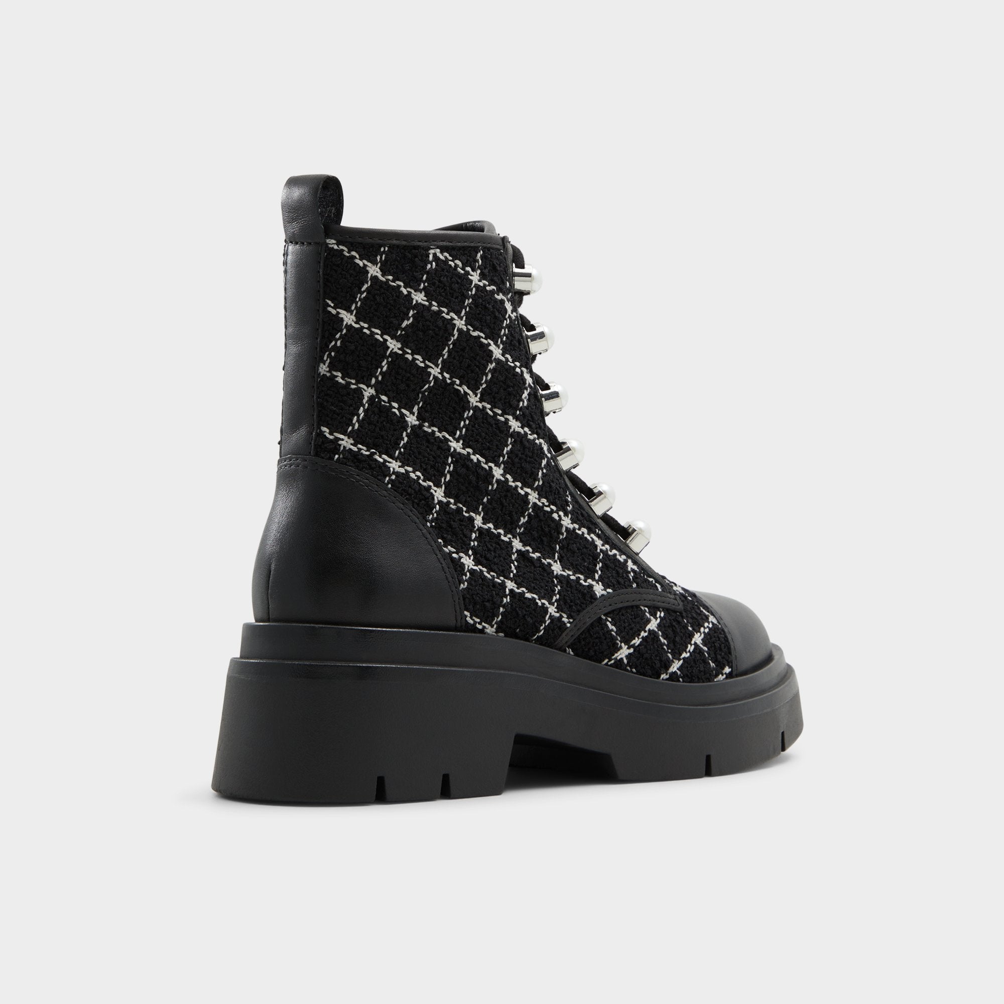 Marthia in Other Black - Combat ankle boot, Black | Aldo on sale