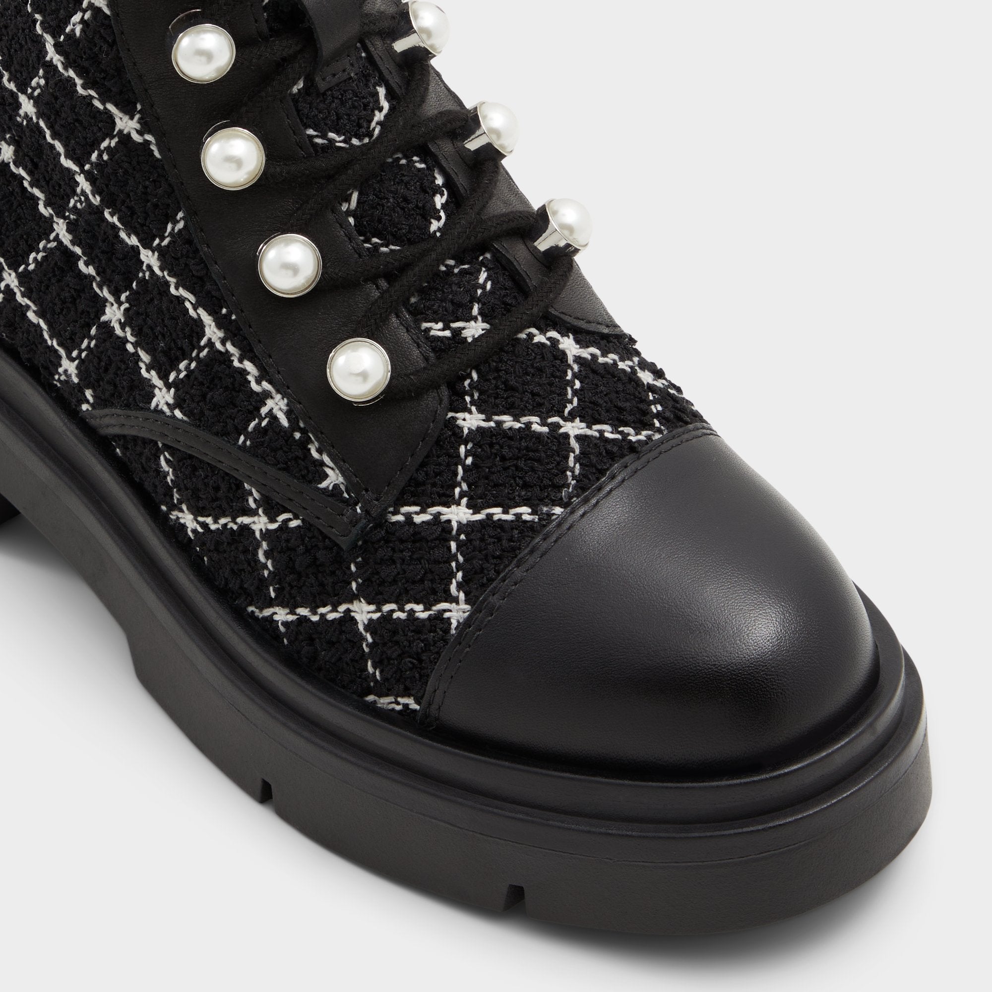 Marthia in Other Black - Combat ankle boot, Black | Aldo on sale