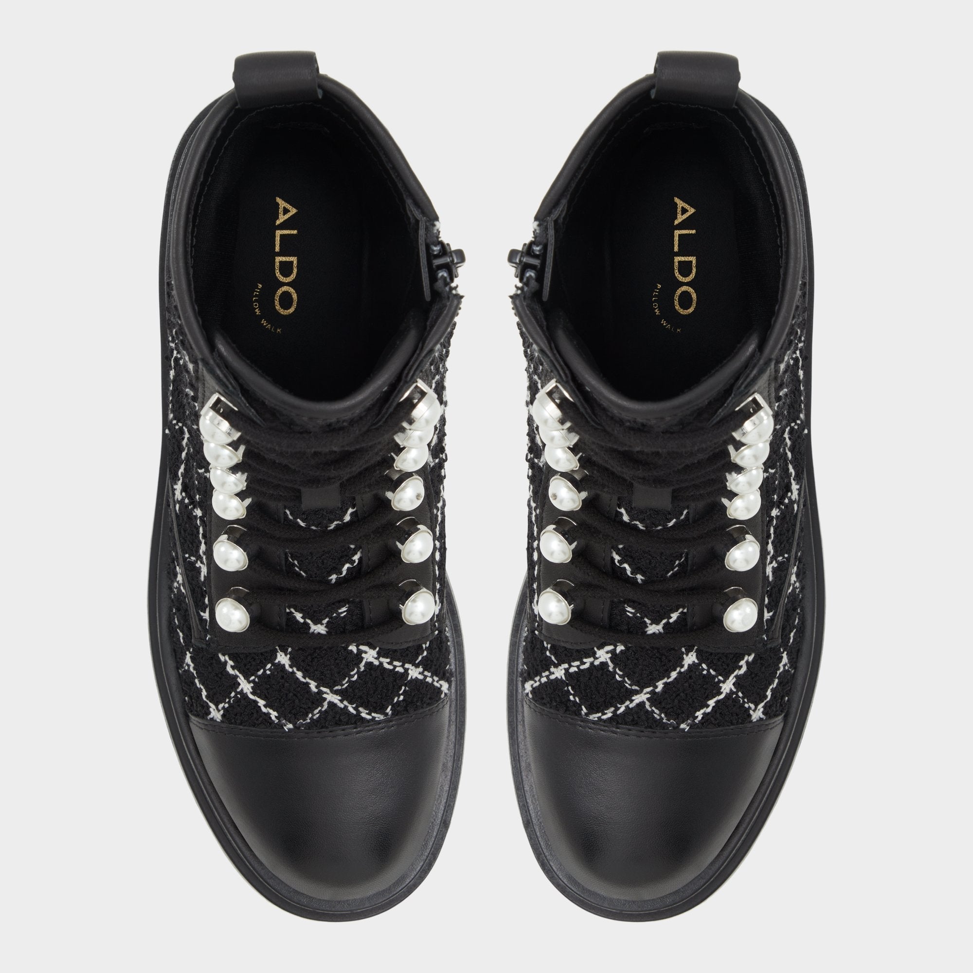 Marthia in Other Black - Combat ankle boot, Black | Aldo on sale