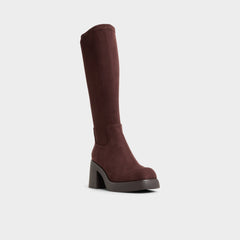 Auster in Dark Brown - Knee-high boot, Platform | Aldo sale