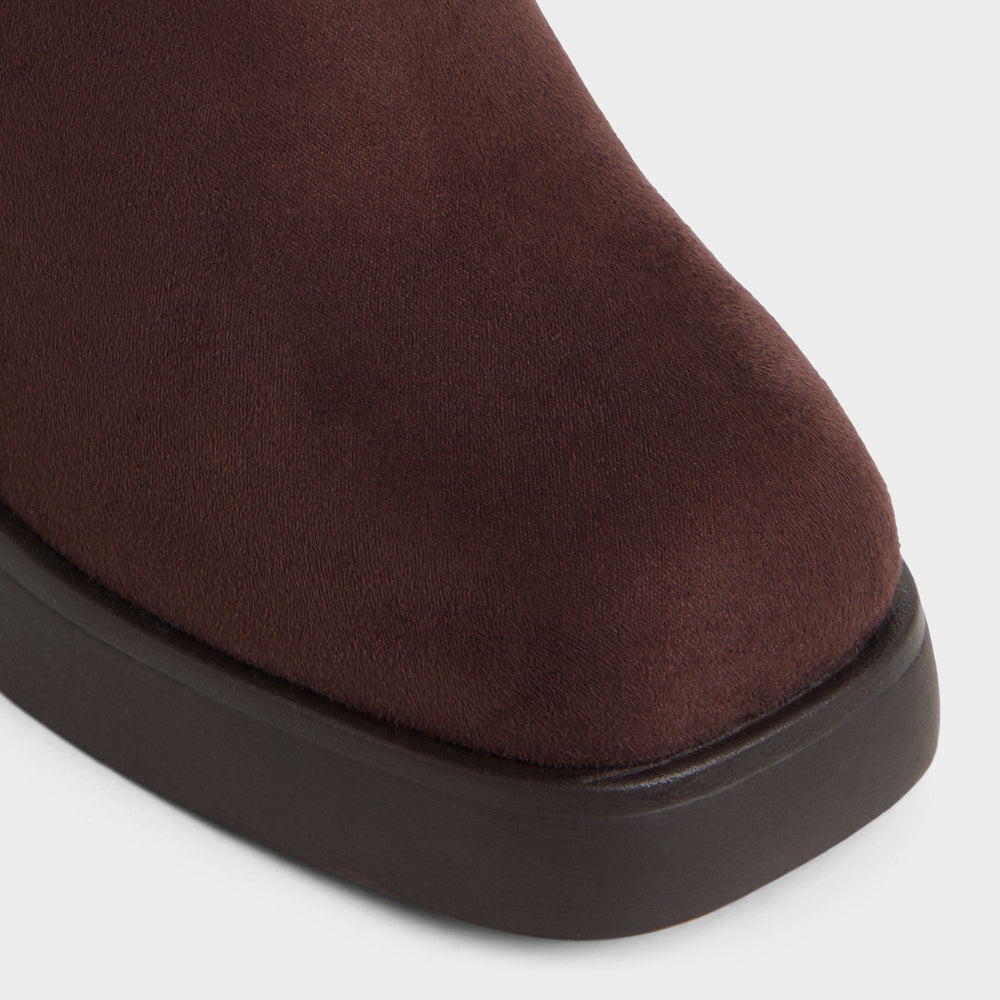 Auster in Dark Brown - Knee-high boot, Platform | Aldo sale